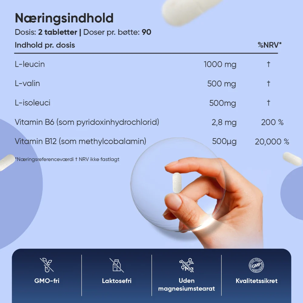 BCAA med B6- og B12-vitamin - Image 4