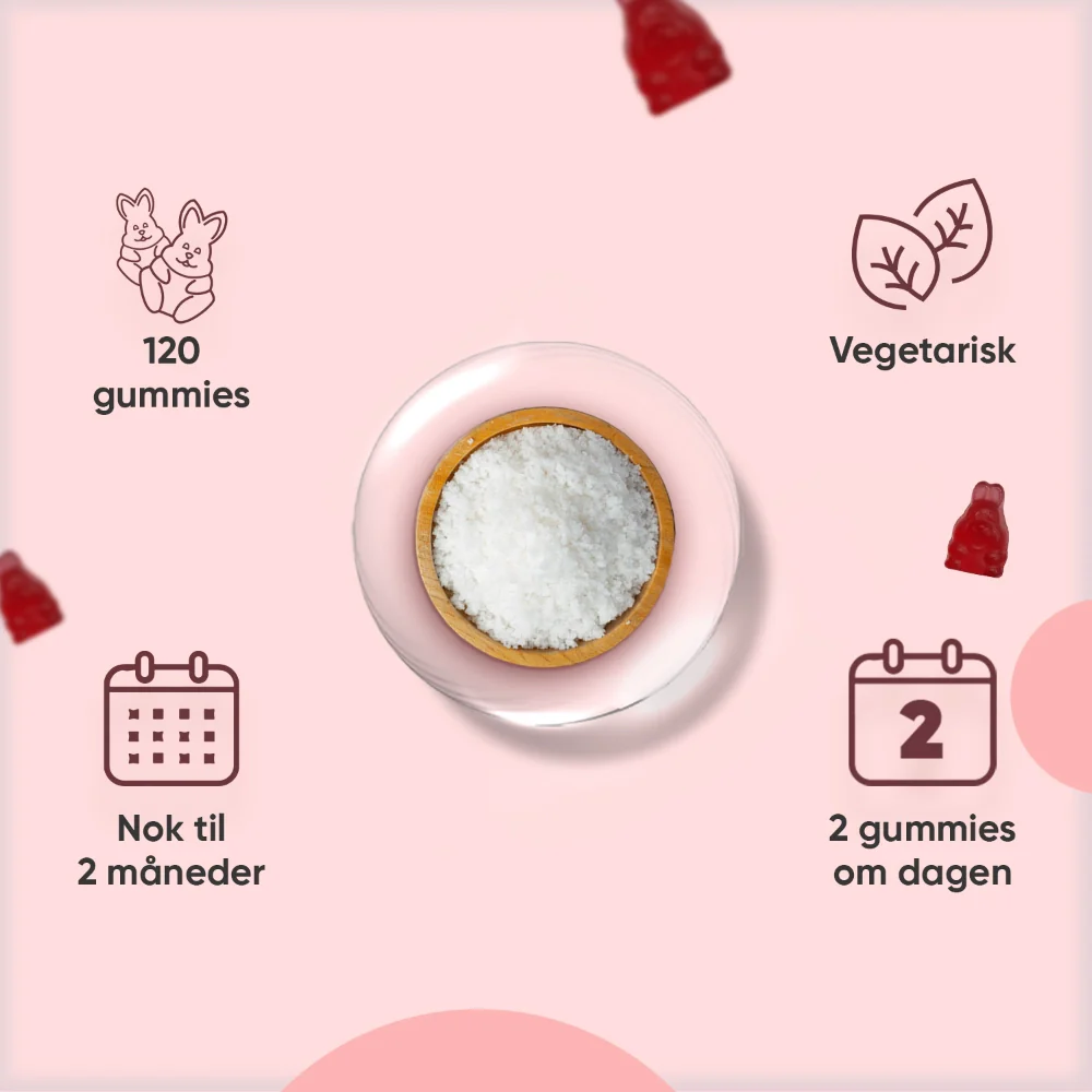 Biotin Vingummier 450 mcg - Image 3