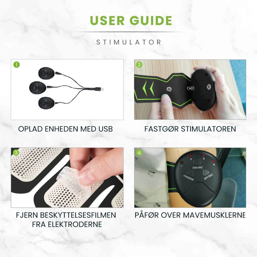 EMS Muskeltræning til mave og arme - Image 7