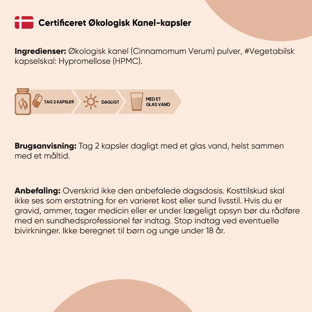 Økologisk Kanel 1000mg - Image 4
