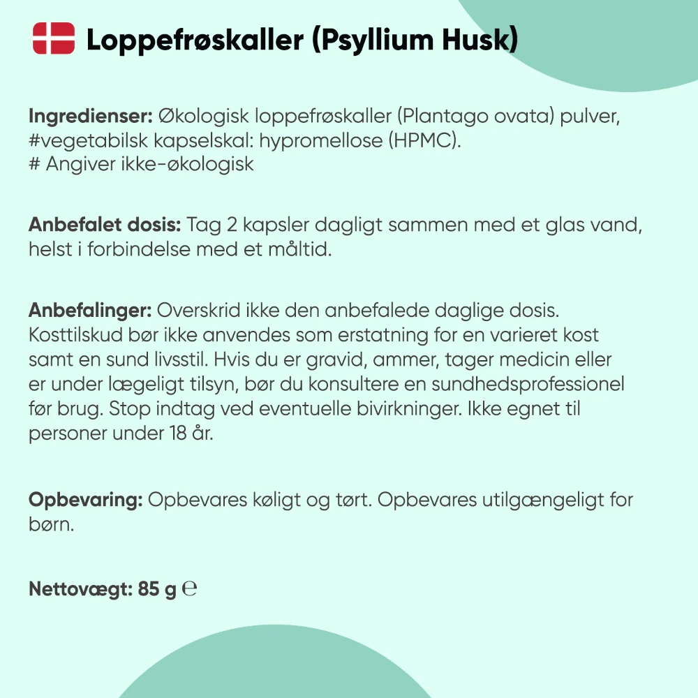 Økologiske Loppefrøskaller 1400mg - Image 6