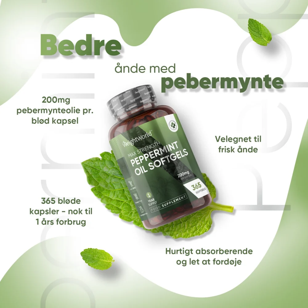 Pebermynteolie 200mg - Image 2