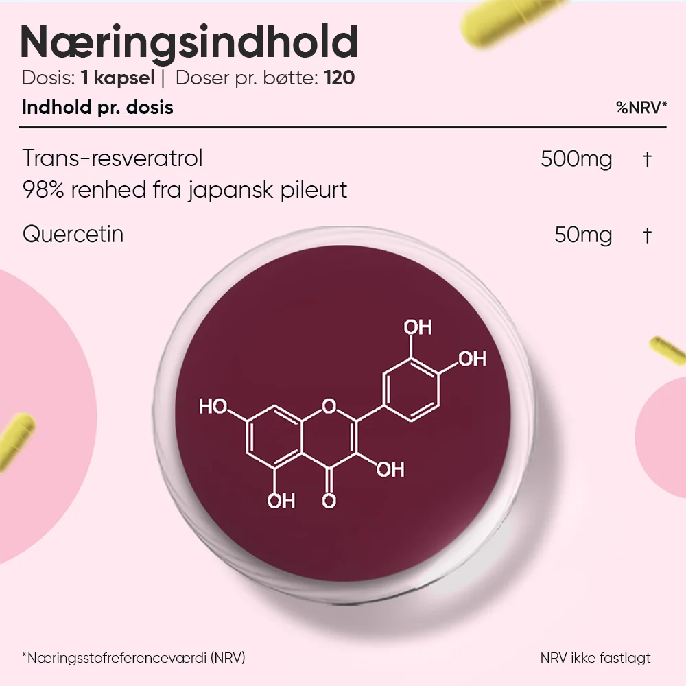 Resveratrol + Quercetin 550mg - Image 4