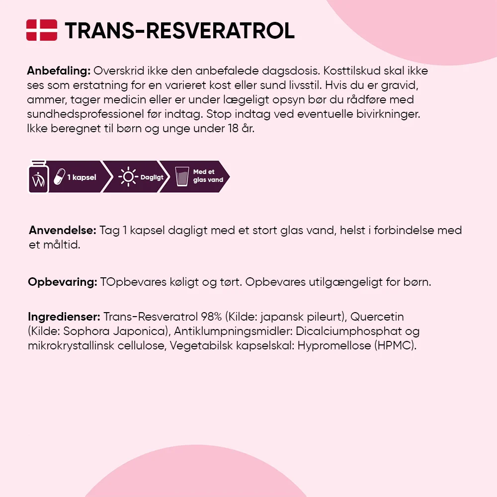 Resveratrol + Quercetin 550mg - Image 5