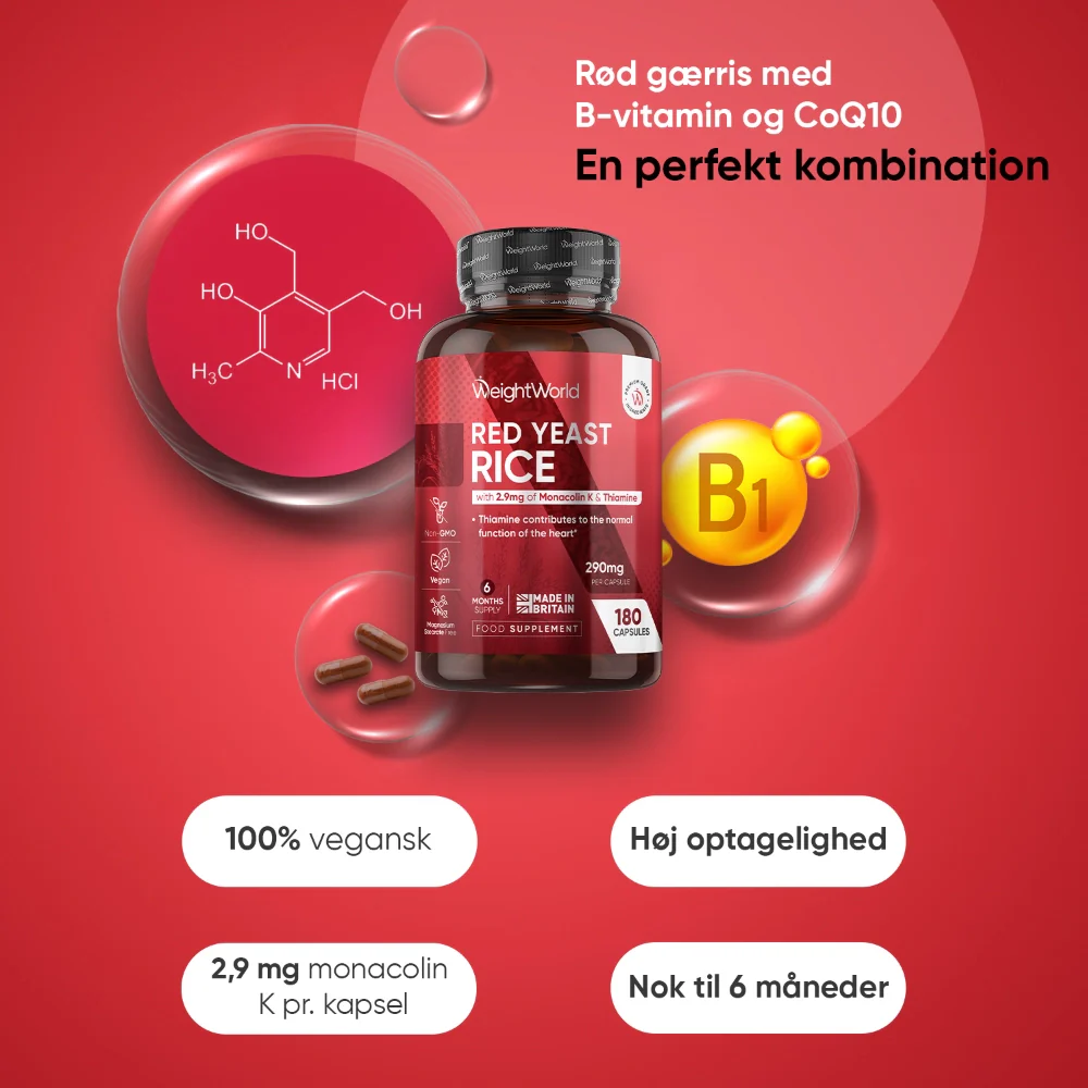 Rød Gærris 290mg - Image 2